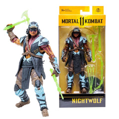 McFarlane Nightwolf Lone Wolf Skin display for authentic MK11 look