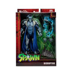 McFarlane Toys Spawn Disruptor articulation details enable expressive action.
