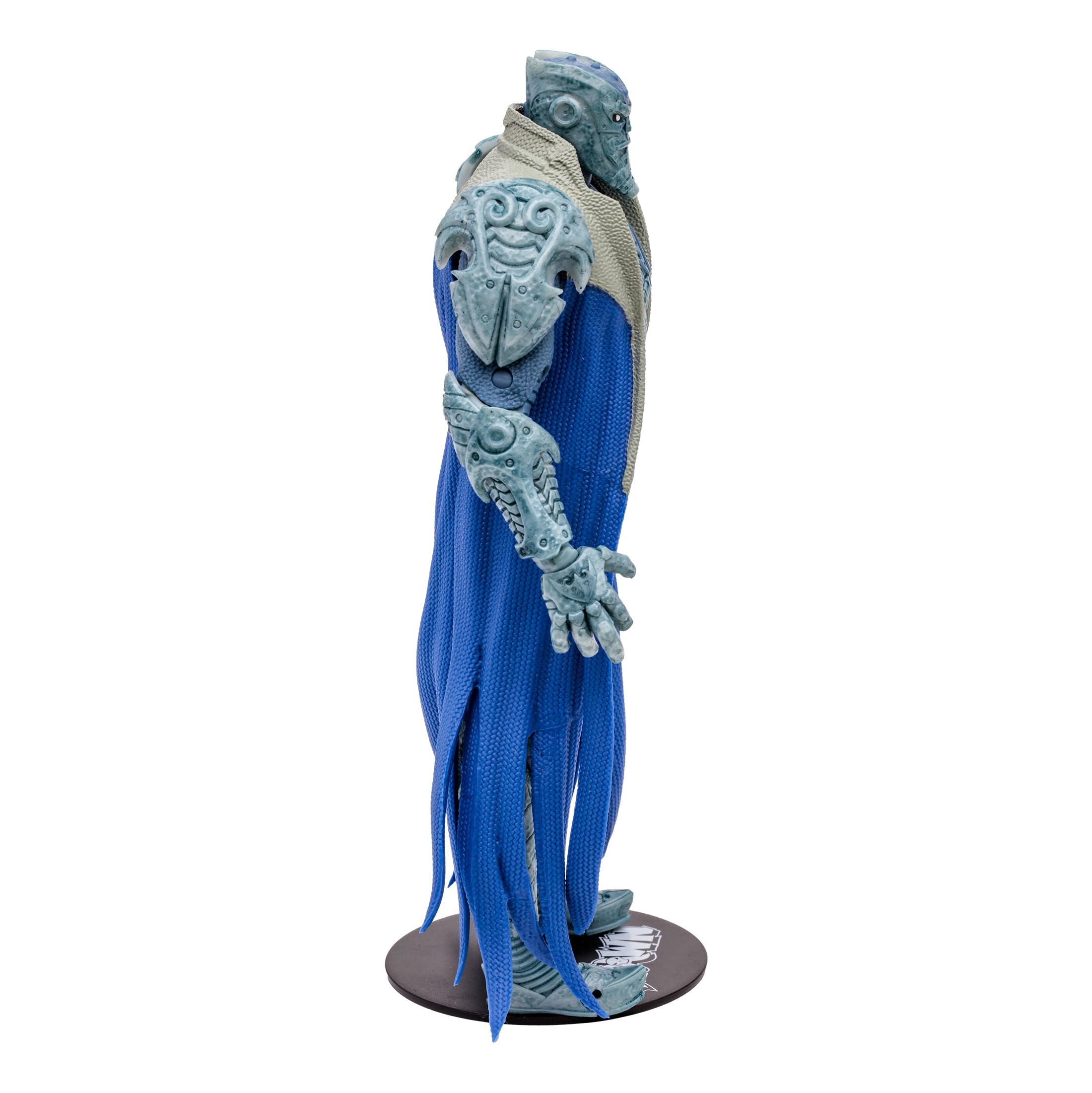 McFarlane Toys Spawn Disruptor base provides stable, ready-to-display support.