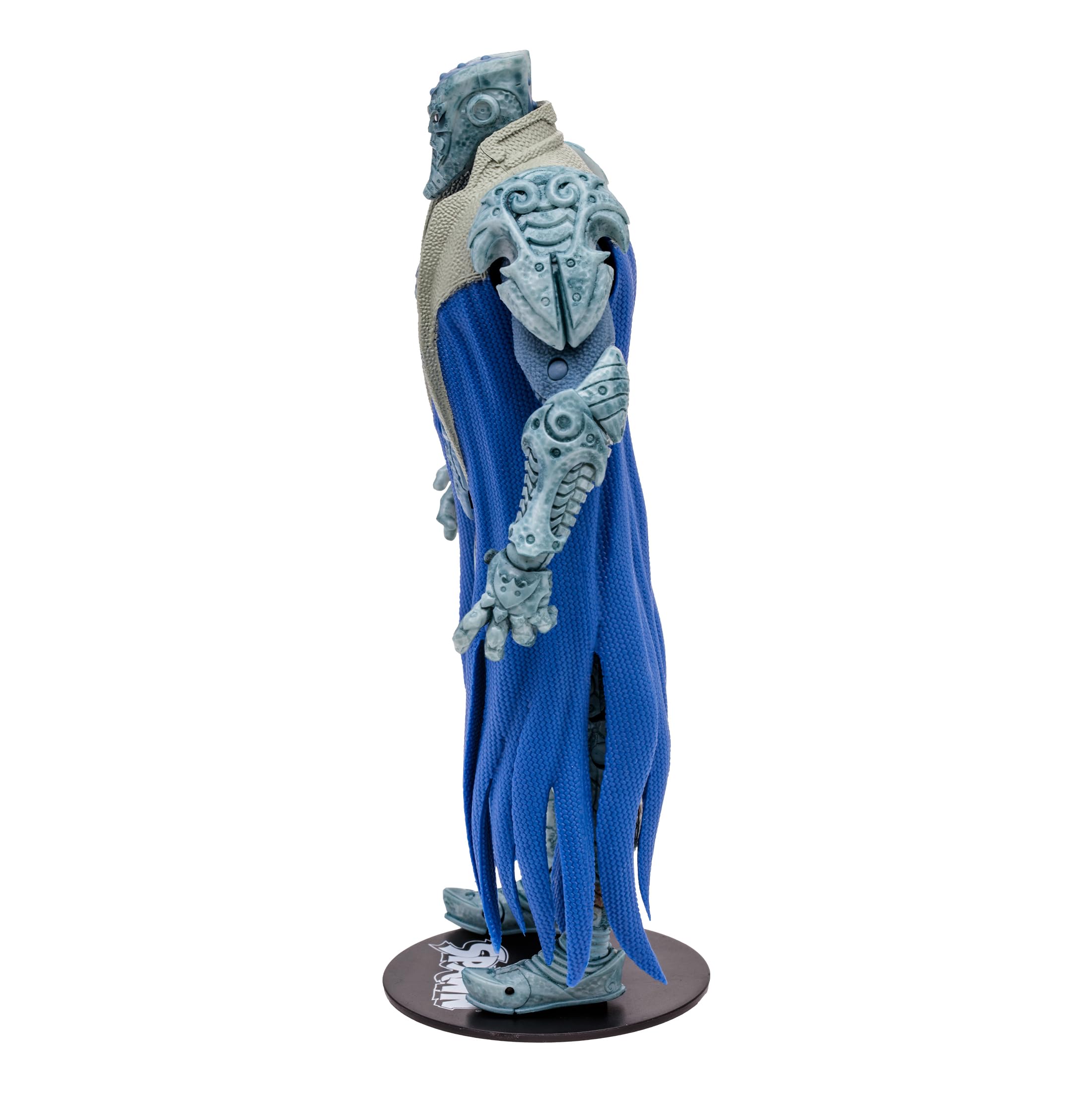 McFarlane Toys Spawn Disruptor dynamic pose demonstrates versatility for photography.