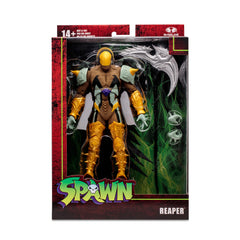 McFarlane Spawn Reaper diorama pose idea suggests creative display possibilities.