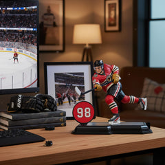 McFarlane's SportsPicks Bedard backdrop included for complete scene.