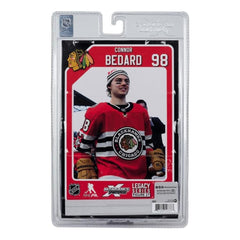 McFarlane's SportsPicks Bedard figure base logo detail enhances display.