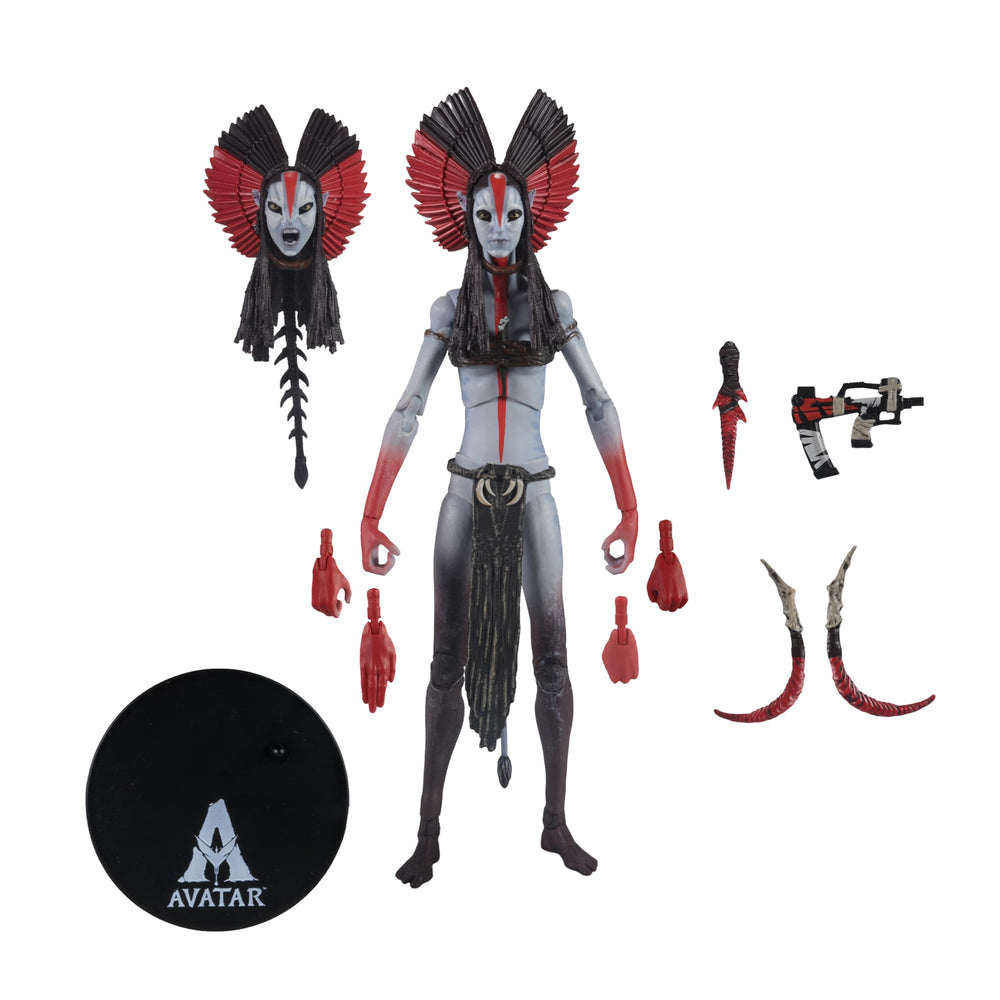 McFarlane Toys Avatar Fire and Ash Varang display base supports stable diorama setups