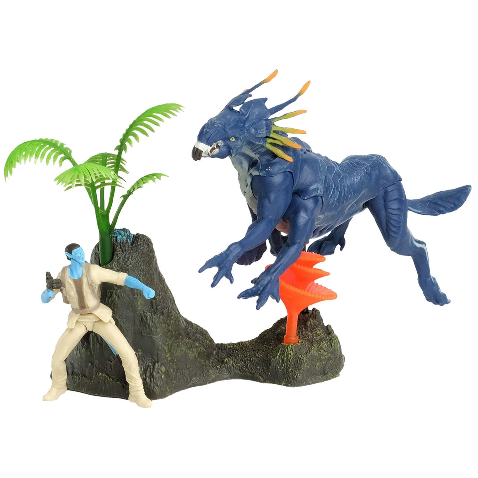 McFarlane Toys Avatar Jake Sully figure with detailed articulation for display.