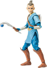 McFarlane Toys Avatar Sokka figure shows detailed 7-inch scale for display