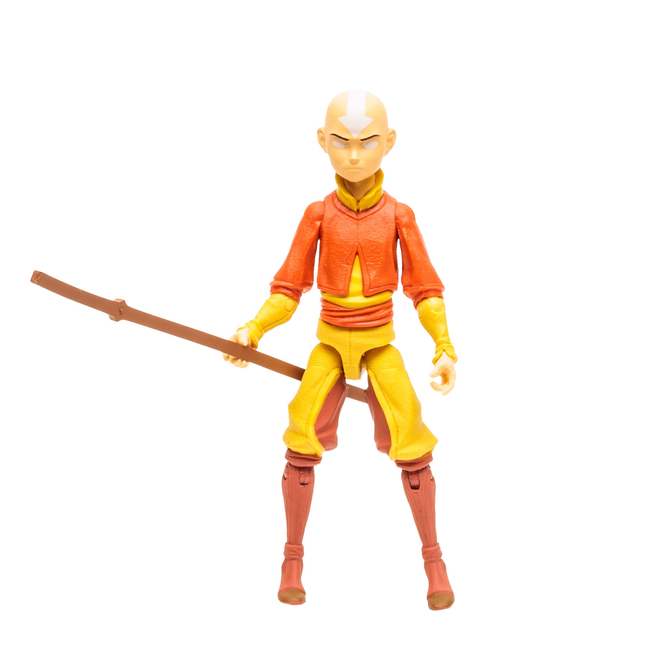 McFarlane Toys Aang staff accessory for classic avatar scenes.
