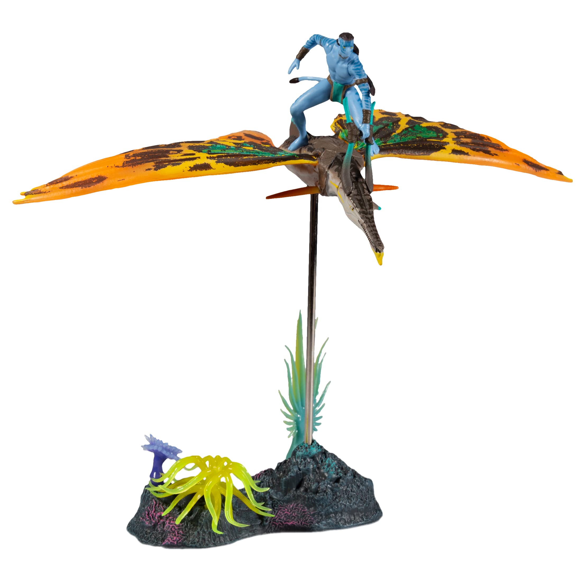 McFarlane Toys Avatar Skimwing figure in articulated pose for action dioramas.