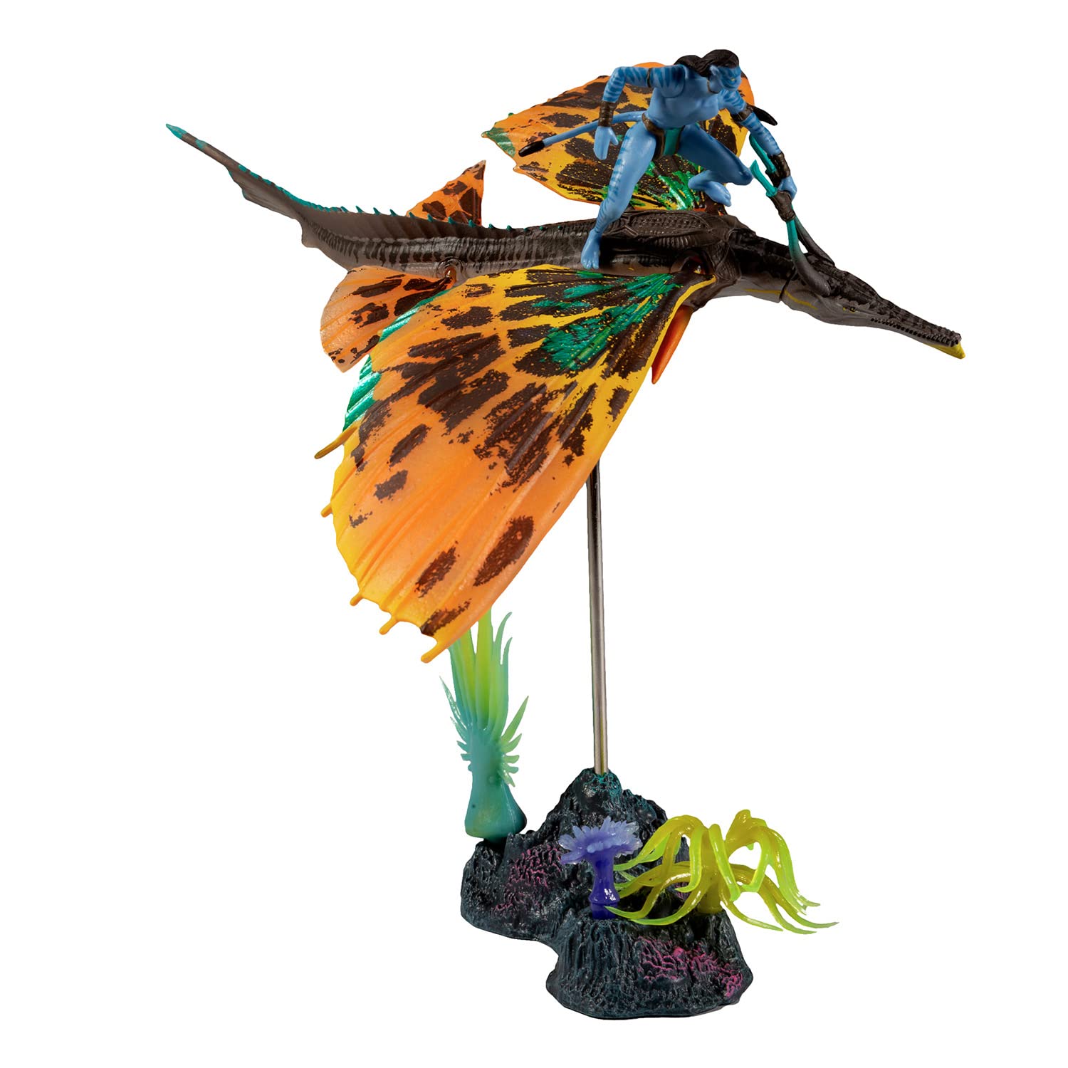 Avatar World of Pandora packaging window box frames the movie-inspired pose.