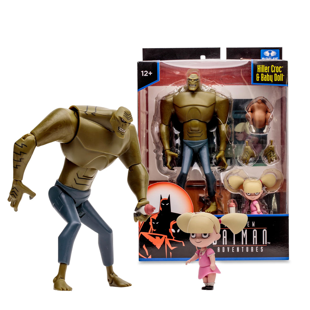 McFarlane Toys Baby Doll extra hands enable varied expressions.