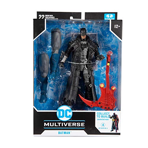 McFarlane Toys collectible art card with Batman photo