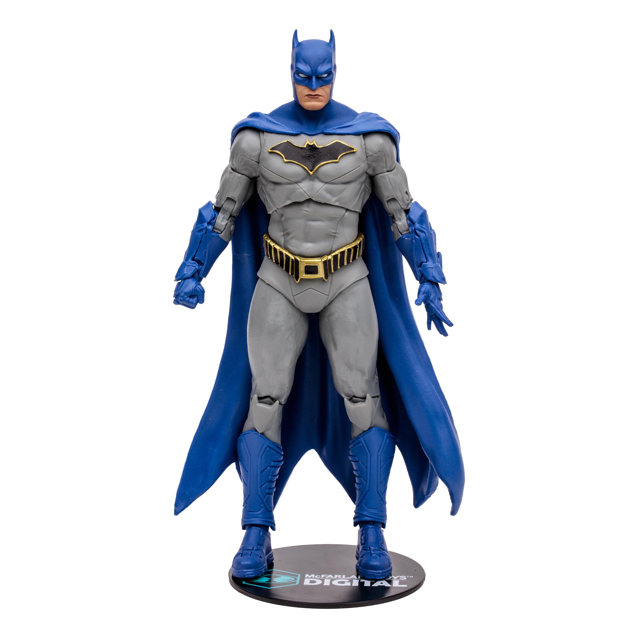 Display base provides stable posing for Batman DC Rebirth figure