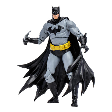 Batman Hush 7in figure side view reveals detailed sculpt and texture