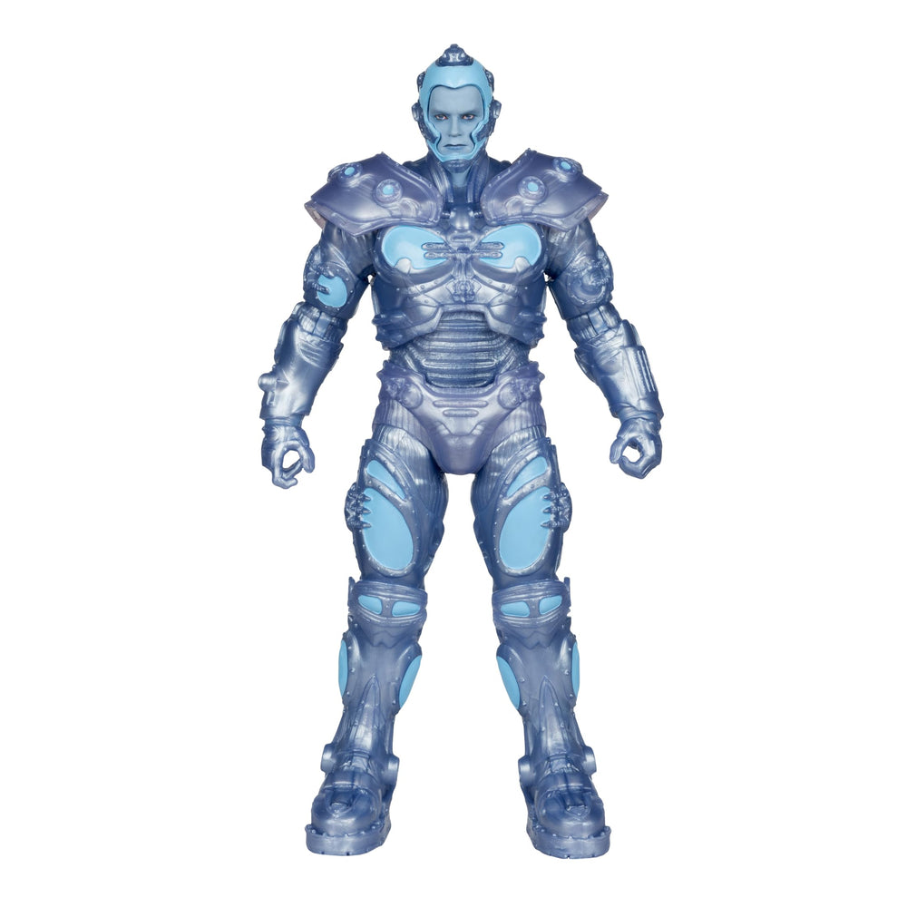 McFarlane Toys Batman and Robin Mr. Freeze head sculpt with mask detail.