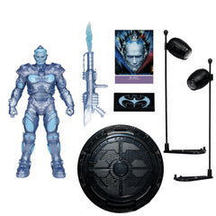 McFarlane Toys Batman and Robin Mr. Freeze metallic paint finish.
