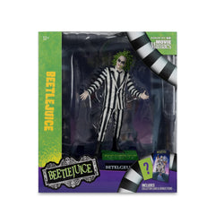 Collectible art card featuring Beetlejuice artwork