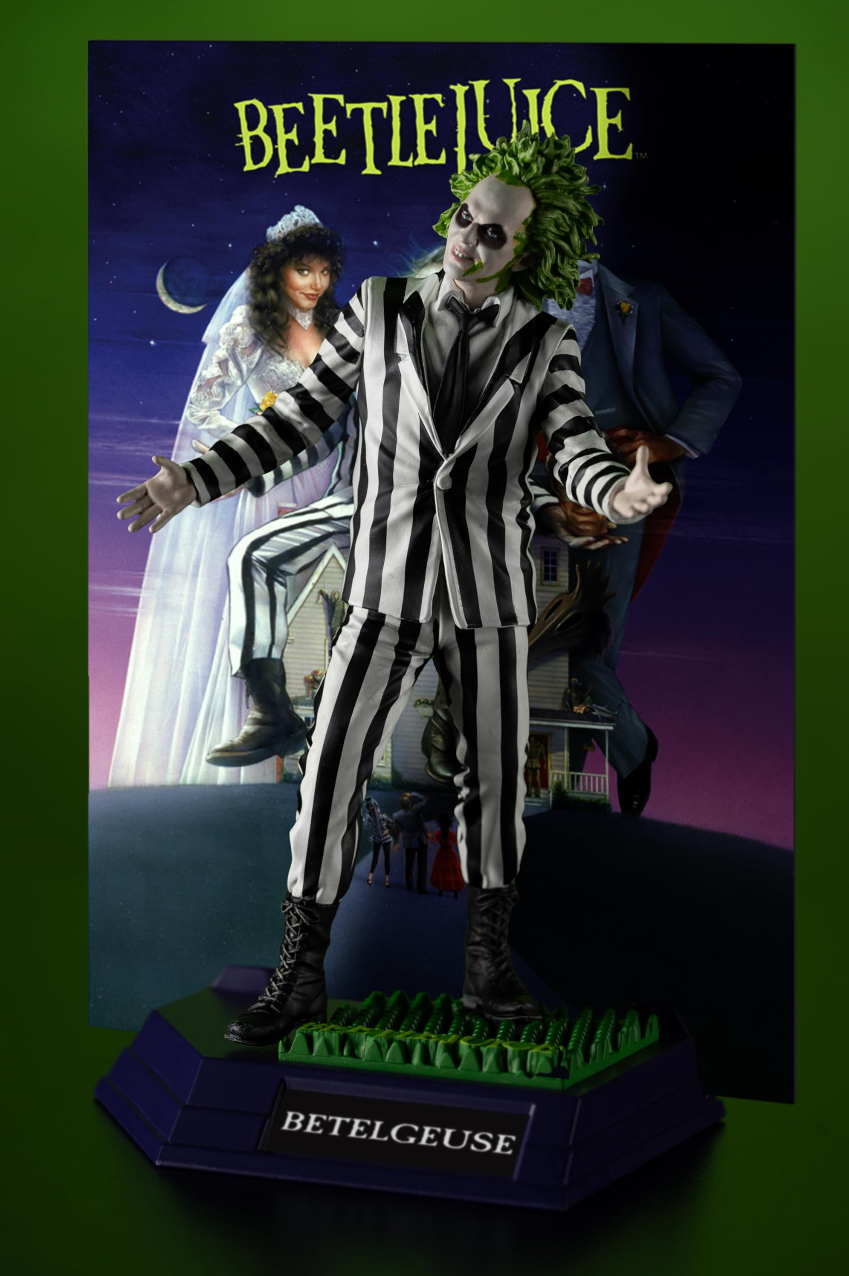 Beetlejuice environmental base provides stable posing options