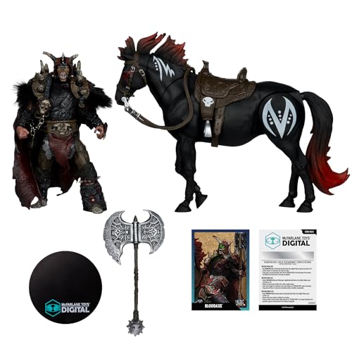Bloodaxe axe accessory enhances authentic posing for display