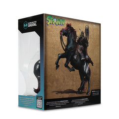 Bloodaxe horse and figure composition creates dramatic diorama potential