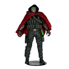 Collectible art card front featuring Burned Spawn character art