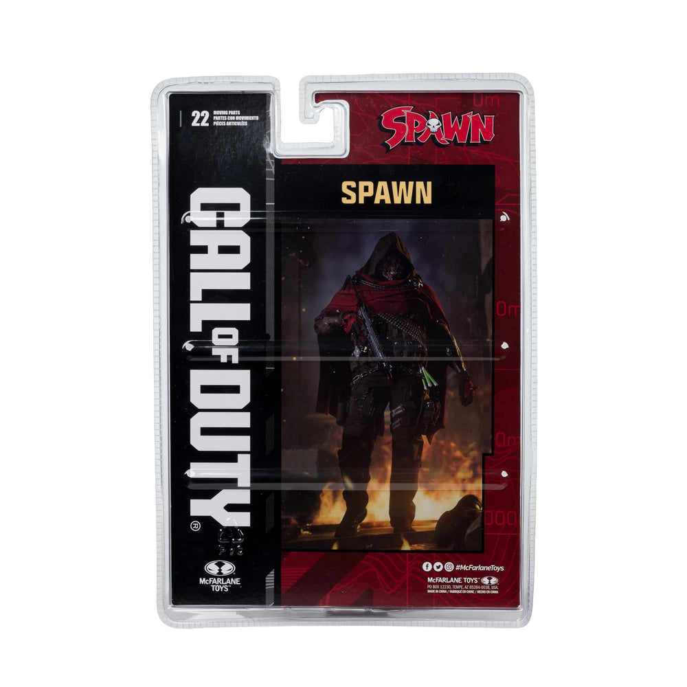 Burned Spawn collectible figure ready for shelf or diorama