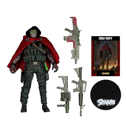 Burned Spawn weapons set for authentic combat-ready display options