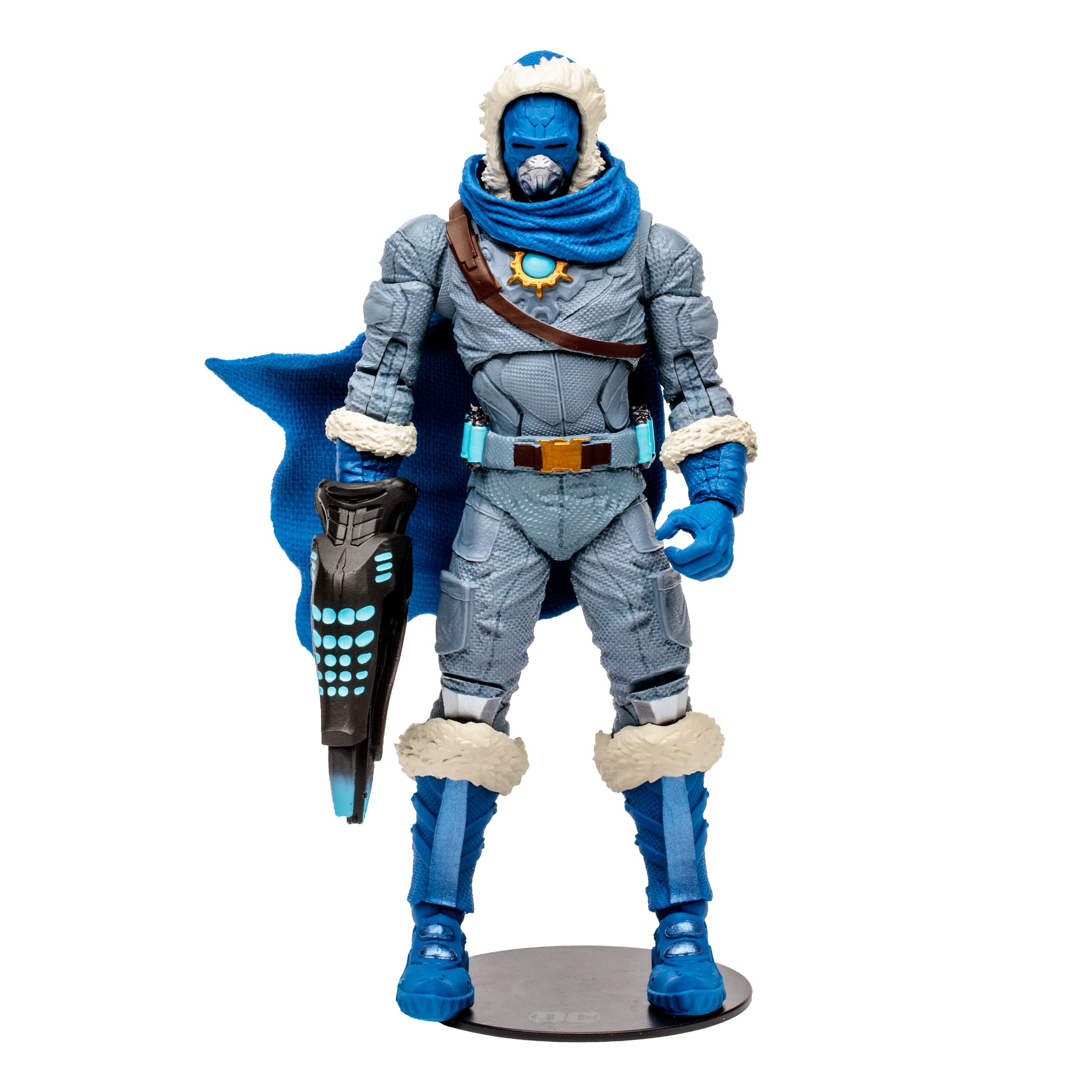 Captain Cold base included for stable display from McFarlane Toys.