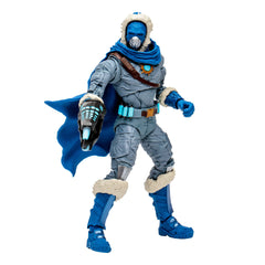 Close-up of Captain Cold's cold gun from McFarlane Toys.