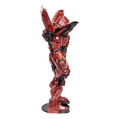 Carapax Blue Beetle figure with articulation for dynamic posing