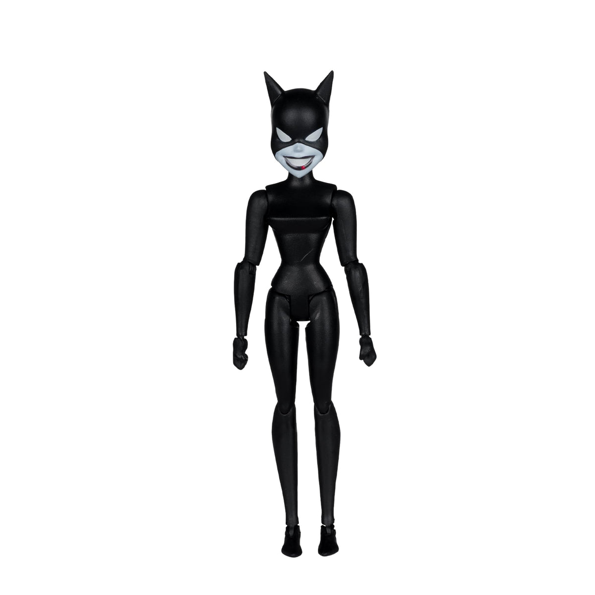 McFarlane Toys Catwoman 6in base display for a stable, shelf-ready showcase