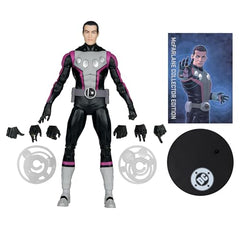 McFarlane Toys Cosmic Boy Final Crisis 7-inch back view showcasing poseability
