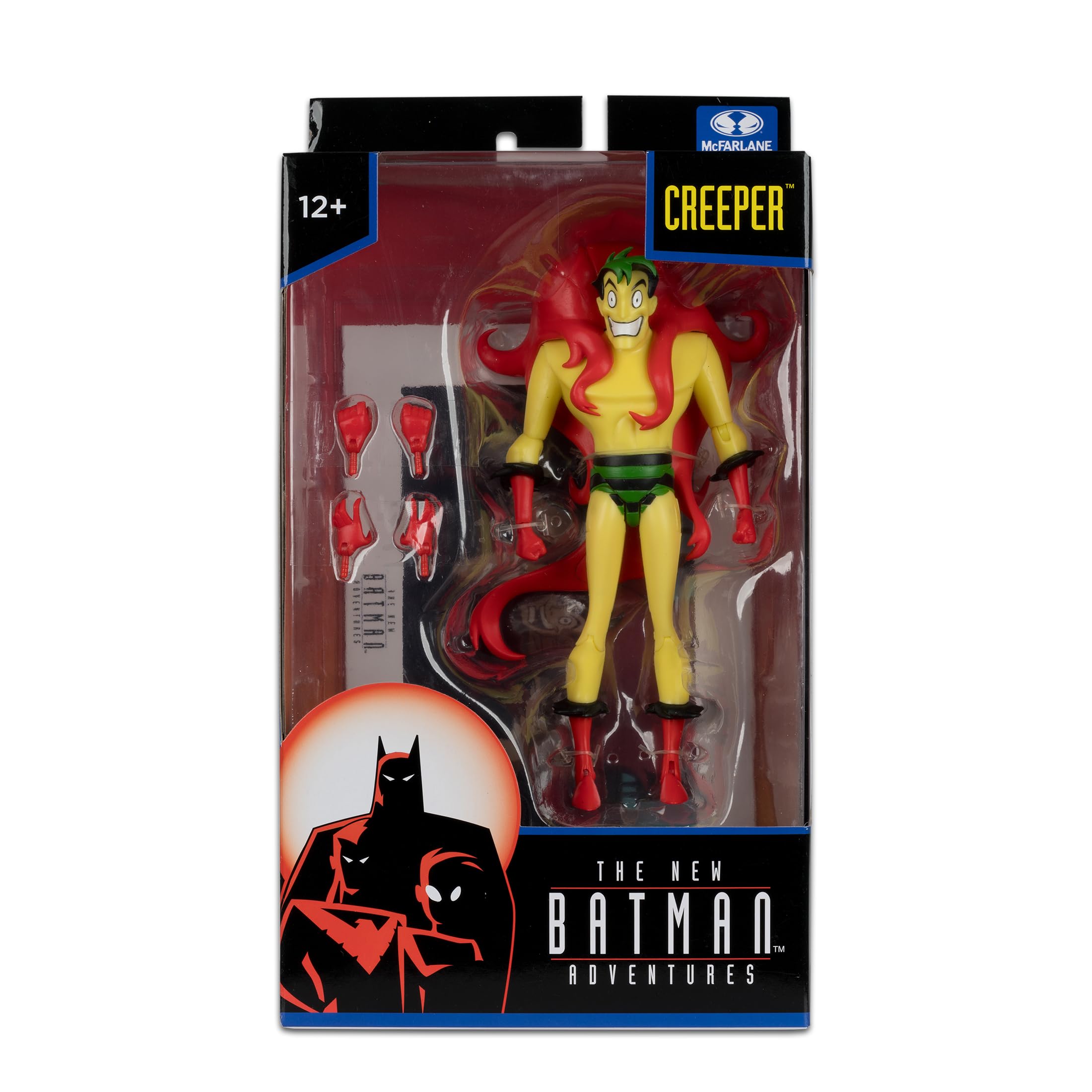 McFarlane Toys Creeper 6in figure packaging signals display-ready presentation.