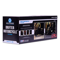 McFarlane Toys DC Batman Movie Drifter bike display scene ready.