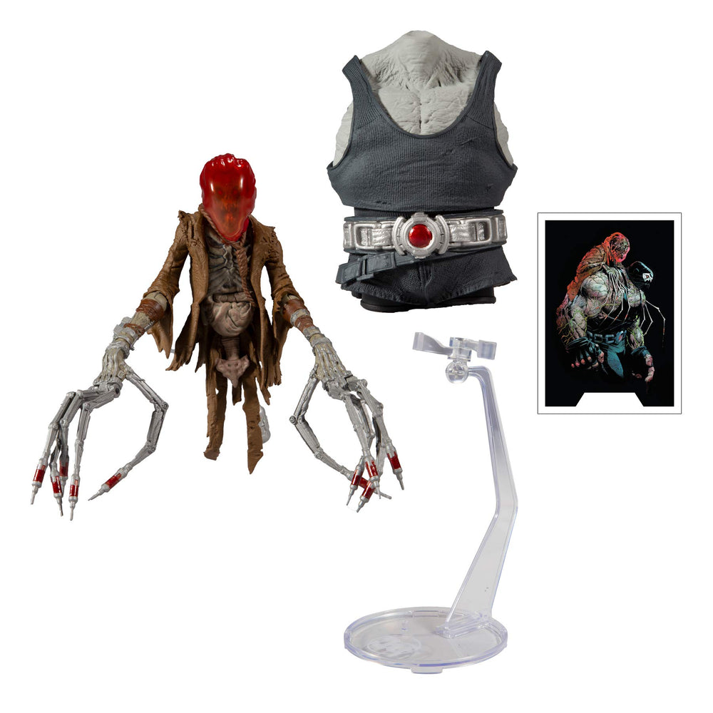McFarlane Toys Bane build piece 2 shown for combined figure.