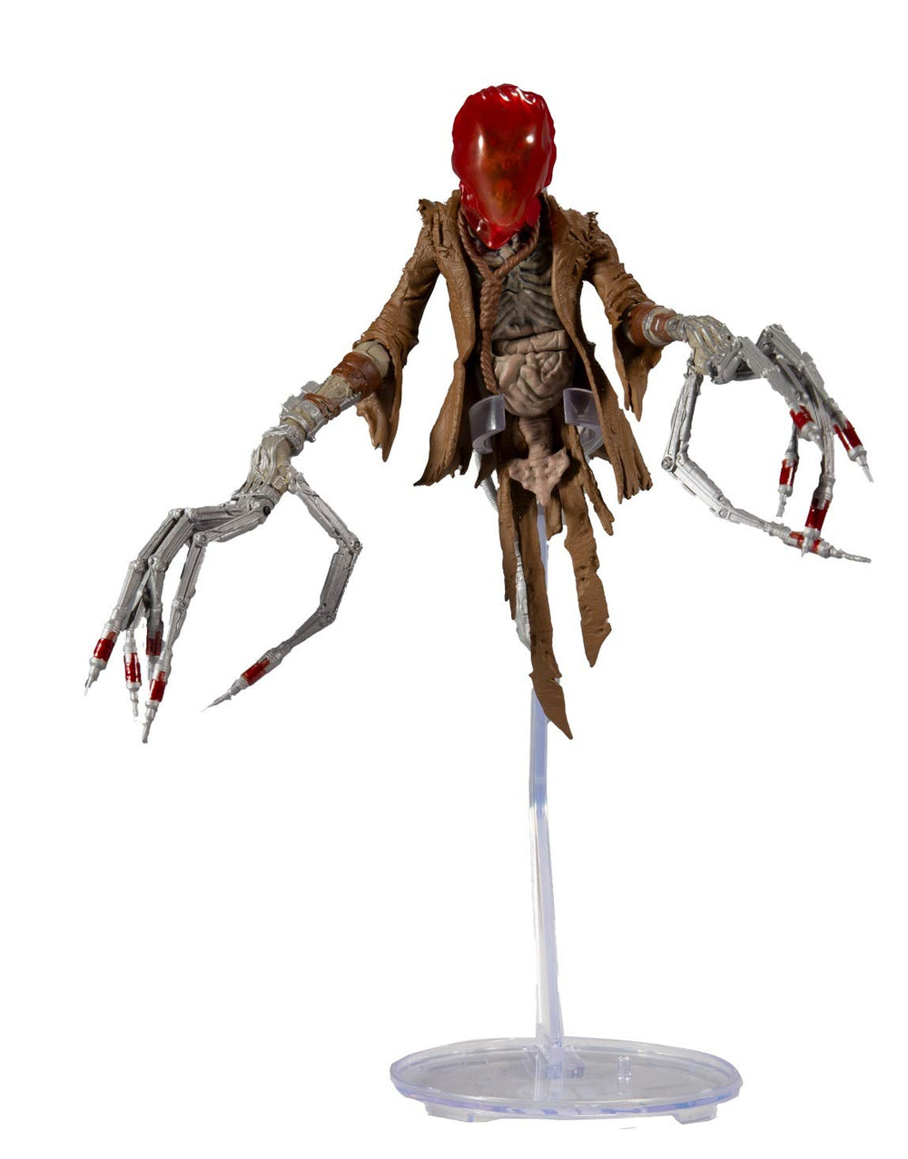 McFarlane Toys Scarecrow front view with detailed sculpt for dynamic display.
