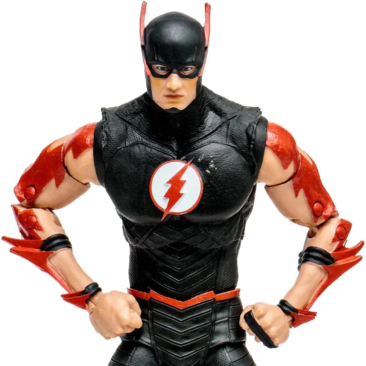 McFarlane Toys Barry Allen Speed Metal figure in front view ideal for display shelves
