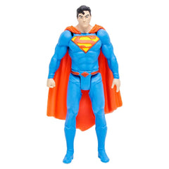 McFarlane Toys Superman Rebirth 3-inch blister packaging with English reprint.