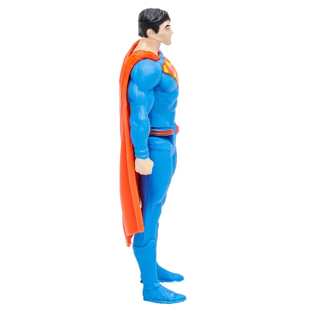 McFarlane Toys Superman Rebirth 3-inch packaging includes comic reprint.