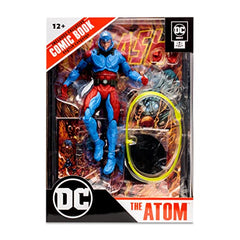 The Atom displayed with other DC Multiverse figures