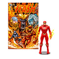 McFarlane DC Direct The Flash figure in Barry Allen pose for striking display.