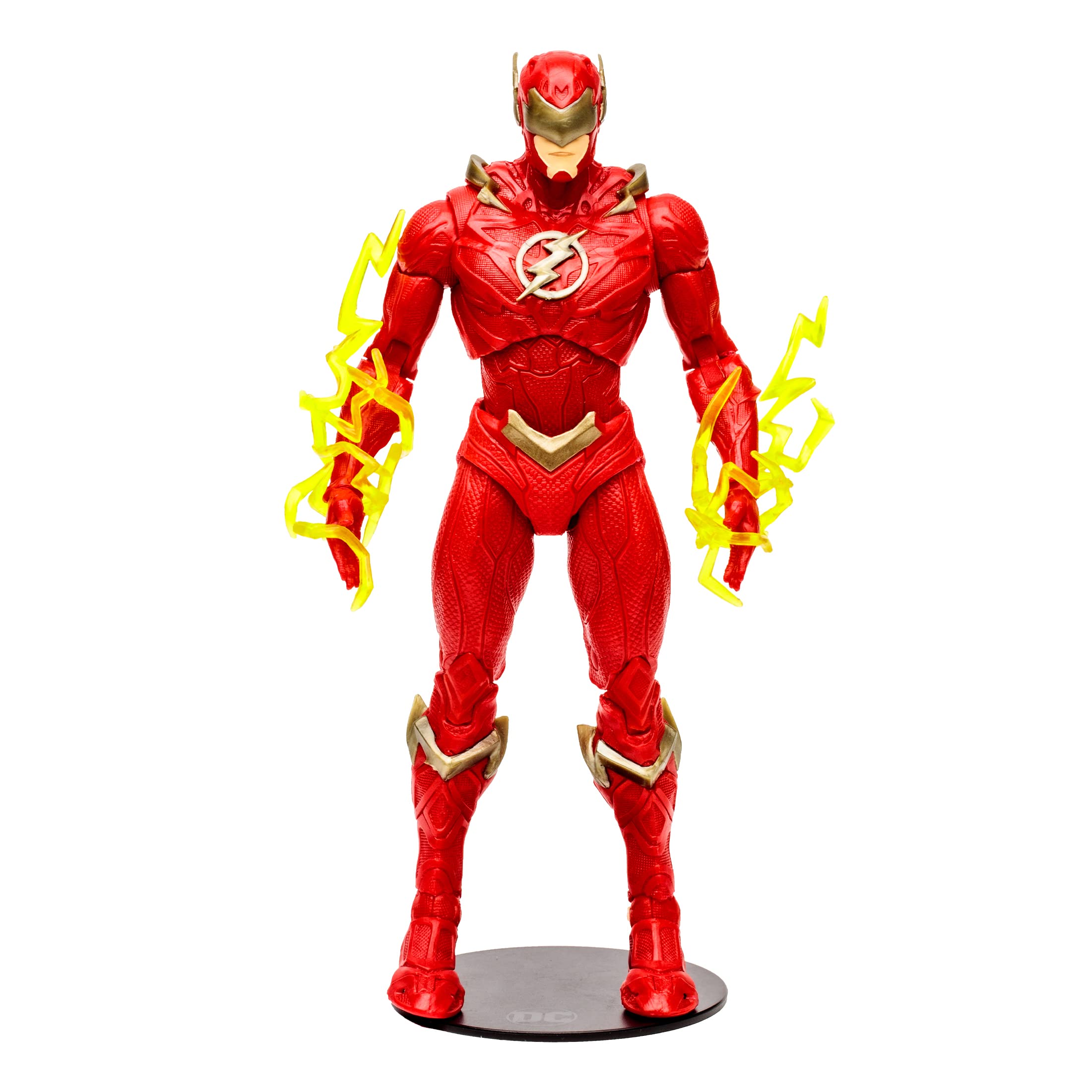 McFarlane DC Direct 7in The Flash with Speedforce lightning pieces for dynamic posing.