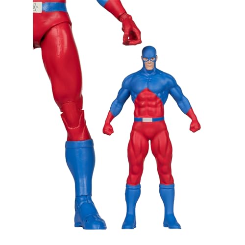McFarlane Toys DC Direct Atom Silver Age aesthetic figure-detail.