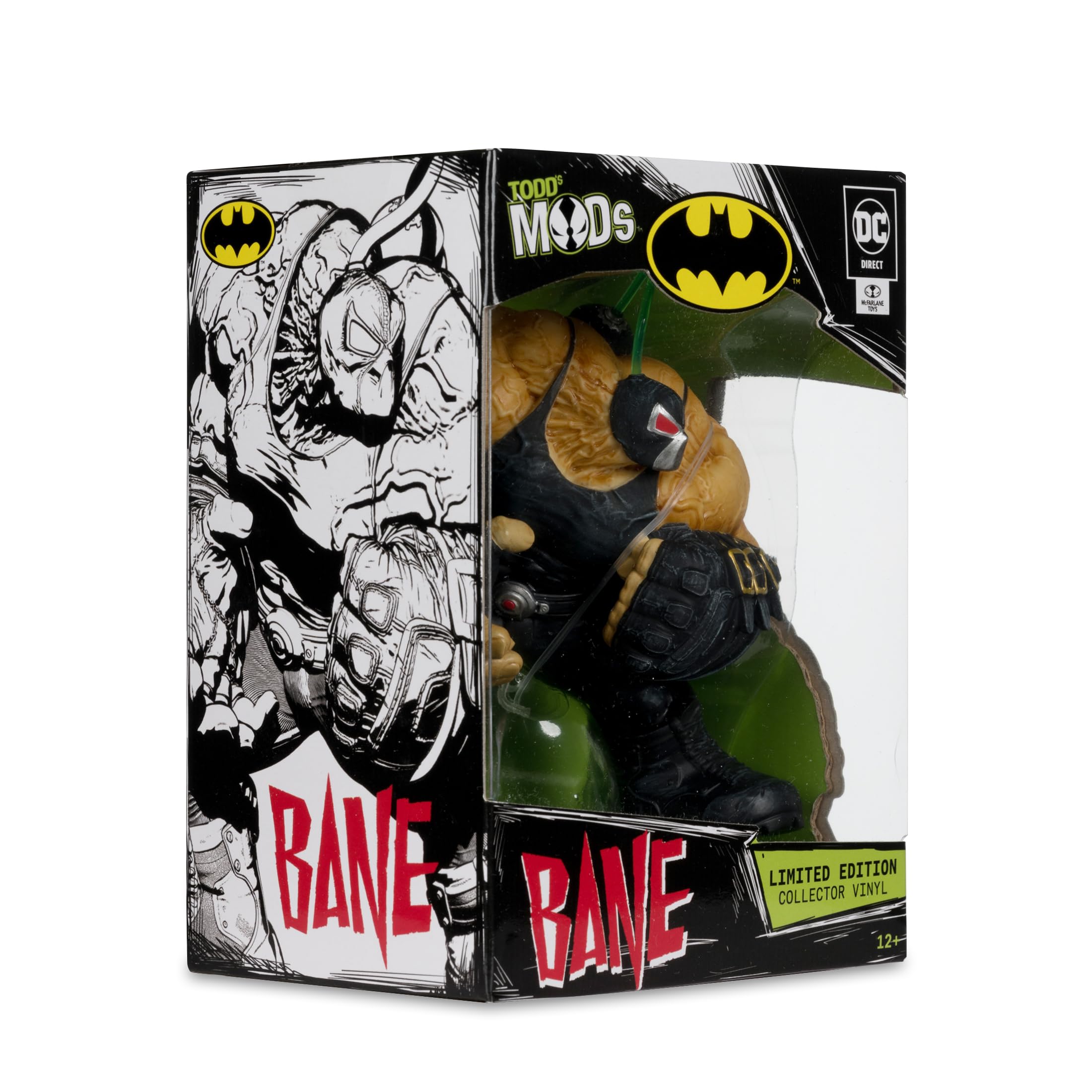 McFarlane Toys DC Direct Bane articulation points close-up for pose planning