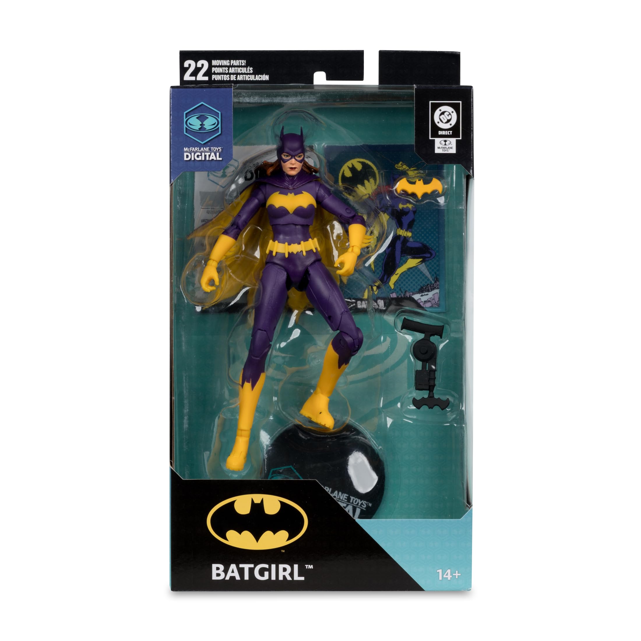 Ultra Articulation with 22 movable joints for versatile poses