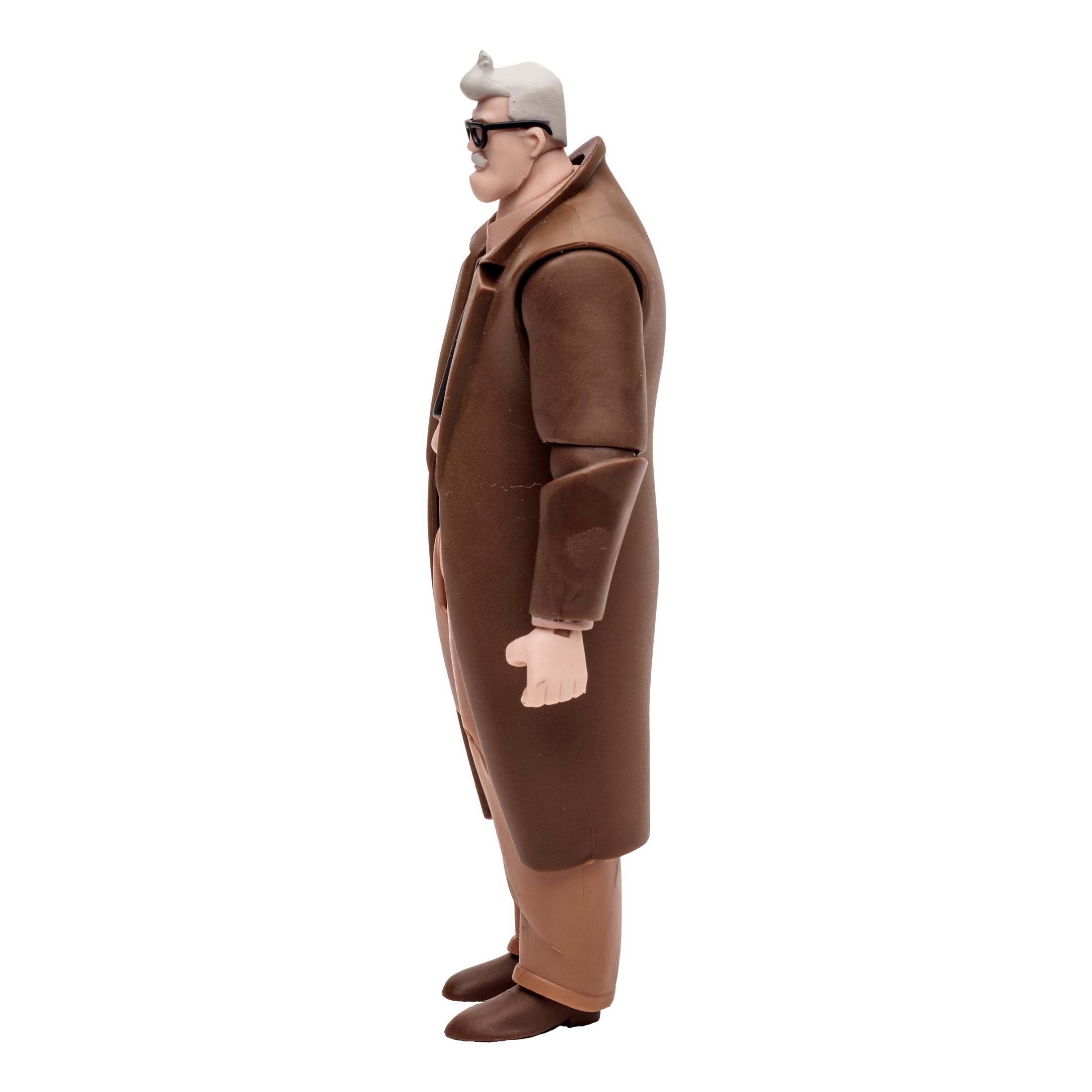 McFarlane Toys DC Direct Commissioner Gordon classic costume rendered crisply.