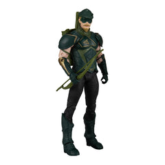 Green Arrow with bow accessory for archery-inspired display.
