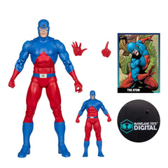 McFarlane Toys DC Direct Mini Atom included for display dioramas.