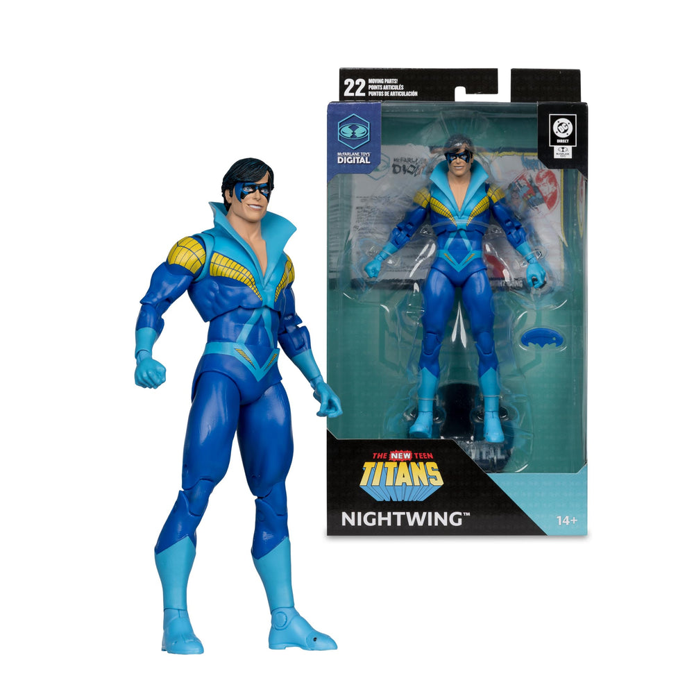 DC Direct Nightwing 7in figure from McFarlane Toys for collectors