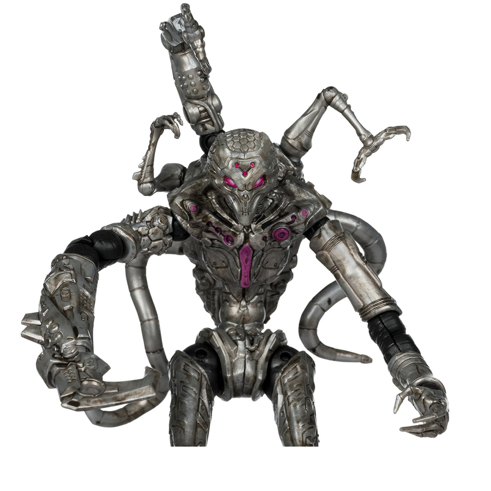 Brainiac arms and tentacles accessory set enhances display versatility and play options.