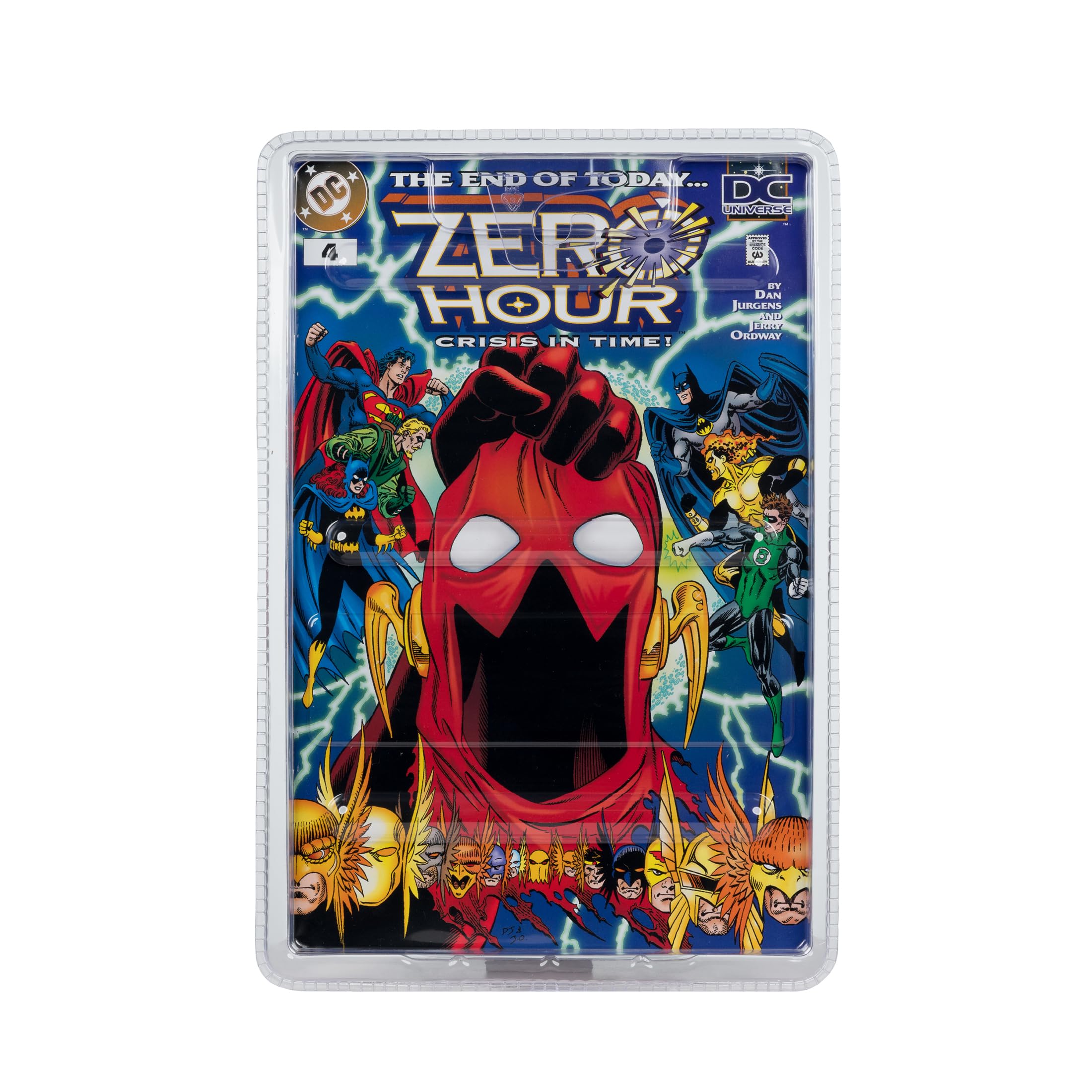 McFarlane Toys DC Direct Page Punchers Superman Zero Hour figure diorama friendly pose